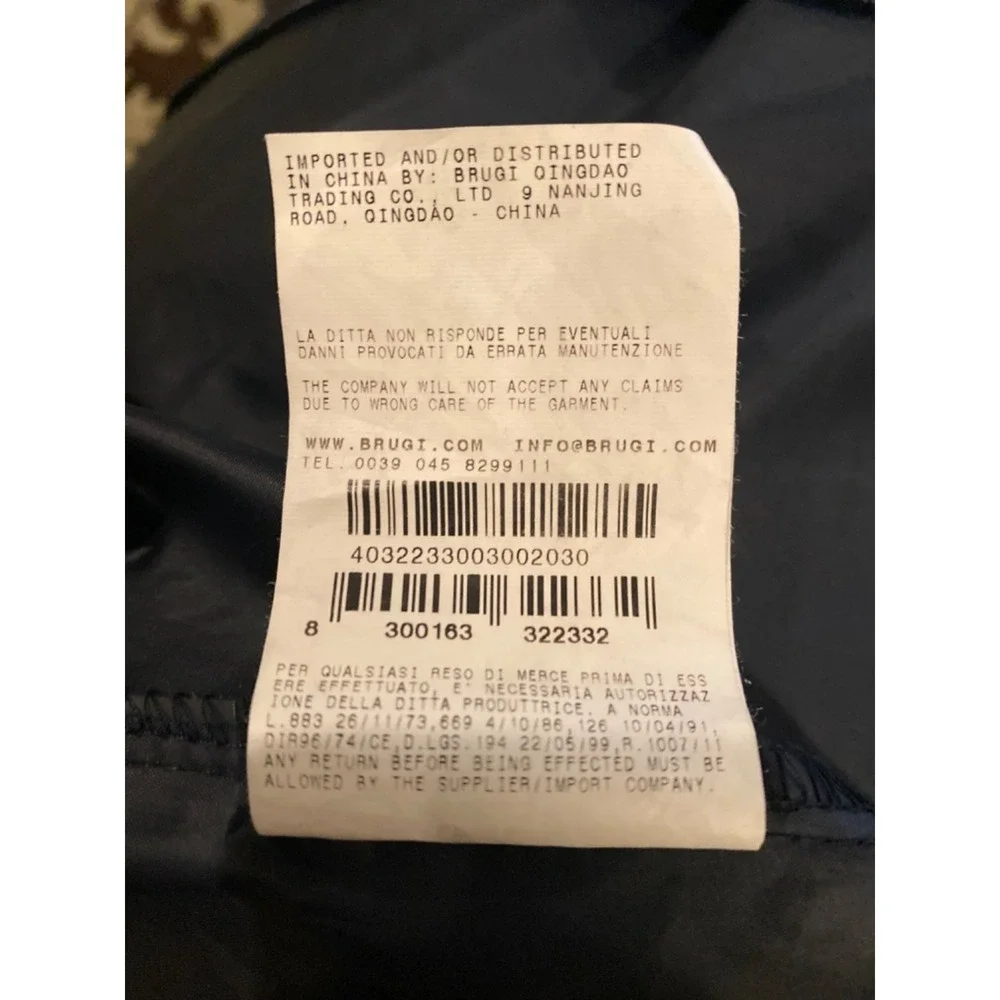 Brugi black unlined